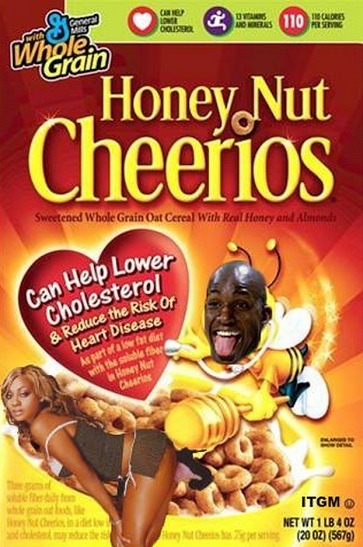 “Your wife tastes like Honey Nut Cheerios”